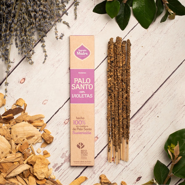 Incienso palo santo con lavanda